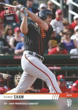 2019 Topps Now Road to Opening Day San Francisco Giants #OD-443 Chris Shaw Front