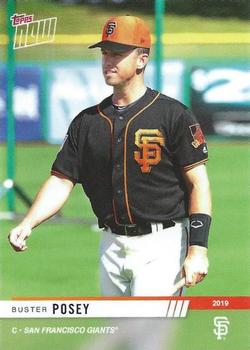 2019 Topps Now Road to Opening Day San Francisco Giants #OD-444 Buster Posey Front