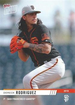2019 Topps Now Road to Opening Day San Francisco Giants #OD-445 Dereck Rodriguez Front