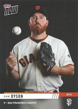 2019 Topps Now Road to Opening Day San Francisco Giants #OD-450 Sam Dyson Front