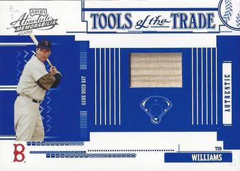 2005 Playoff Absolute Memorabilia - Tools of the Trade Bat Reverse #TT-185 Ted Williams Front