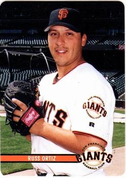 2002 Keebler San Francisco Giants SGA #6 Russ Ortiz Front