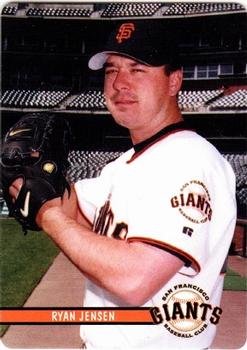 2002 Keebler San Francisco Giants SGA #26 Ryan Jensen Front