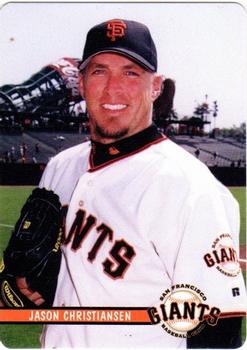 2002 Keebler San Francisco Giants SGA #27 Jason Christiansen Front