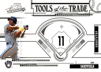 2005 Playoff Absolute Memorabilia - Tools of the Trade Black #TT-11 Gary Sheffield Front