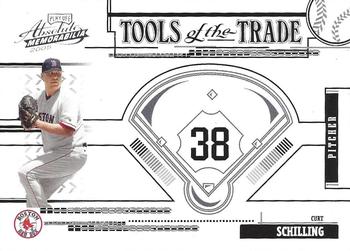 2005 Playoff Absolute Memorabilia - Tools of the Trade Black #TT-38 Curt Schilling Front
