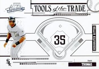 2005 Playoff Absolute Memorabilia - Tools of the Trade Black #TT-67 Frank Thomas Front