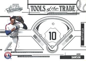 2005 Playoff Absolute Memorabilia - Tools of the Trade Black #TT-101 Andre Dawson Front