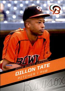 2018 Choice Bowie Baysox Update #45 Dillon Tate Front