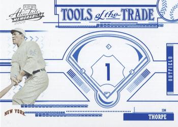2005 Playoff Absolute Memorabilia - Tools of the Trade Blue #TT-132 Jim Thorpe Front