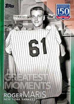 2019 Topps - 150 Years of Professional Baseball Green #150-4 Roger Maris Front