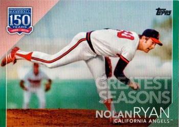 2019 Topps - 150 Years of Professional Baseball Green #150-134 Nolan Ryan Front