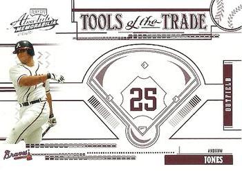 2005 Playoff Absolute Memorabilia - Tools of the Trade (Red) #TT-65 Andruw Jones Front