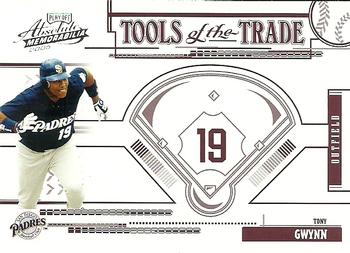 2005 Playoff Absolute Memorabilia - Tools of the Trade (Red) #TT-78 Tony Gwynn Front