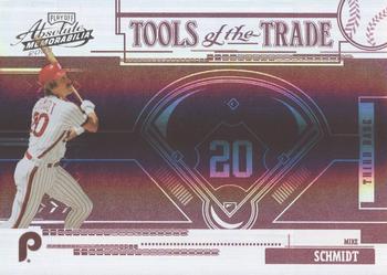 2005 Playoff Absolute Memorabilia - Tools of the Trade Reverse Spectrum Red #TT-42 Mike Schmidt Front