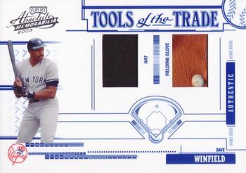 2005 Playoff Absolute Memorabilia - Tools of the Trade Swatch Double #TT-116 Dave Winfield Front