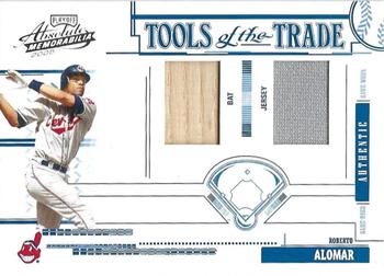 2005 Playoff Absolute Memorabilia - Tools of the Trade Swatch Double #TT-12 Roberto Alomar Front