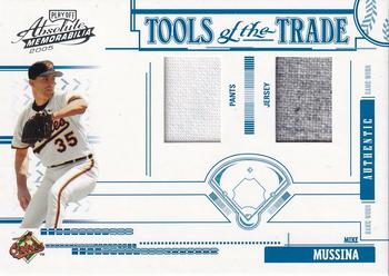 2005 Playoff Absolute Memorabilia - Tools of the Trade Swatch Double #TT-35 Mike Mussina Front