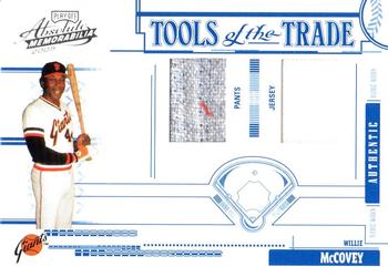 2005 Playoff Absolute Memorabilia - Tools of the Trade Swatch Double #TT-61 Willie McCovey Front