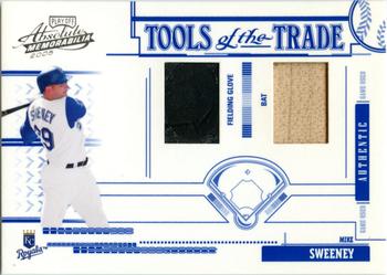2005 Playoff Absolute Memorabilia - Tools of the Trade Swatch Double #TT-156 Mike Sweeney Front