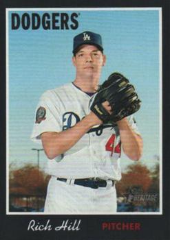 2019 Topps Heritage - Black Border #97 Rich Hill Front
