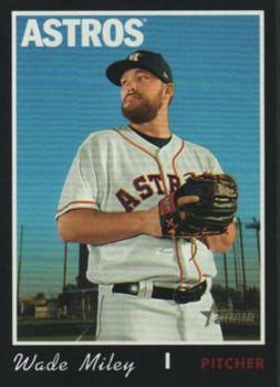 2019 Topps Heritage - Black Border #562 Wade Miley Front