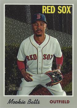 2019 Topps Heritage - Chrome #THC-78 Mookie Betts Front
