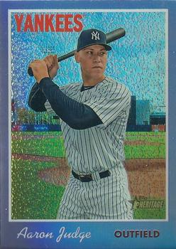2019 Topps Heritage - Chrome #THC-499 Aaron Judge Front