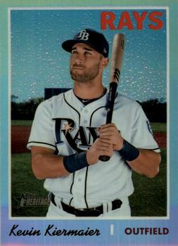 2019 Topps Heritage - Chrome Refractor #THC-463 Kevin Kiermaier Front