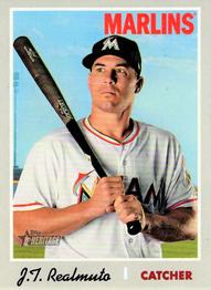 2019 Topps Heritage - Mini #453 J.T. Realmuto Front