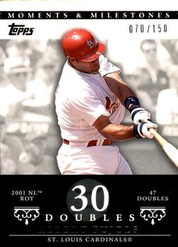 2007 Topps Moments & Milestones #5-30 Albert Pujols Front