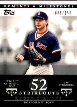 2007 Topps Moments & Milestones #18-52 Roger Clemens Front