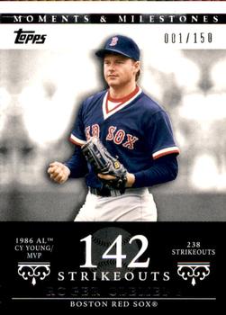 2007 Topps Moments & Milestones #18-142 Roger Clemens Front