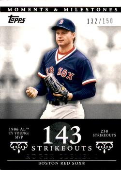 2007 Topps Moments & Milestones #18-143 Roger Clemens Front