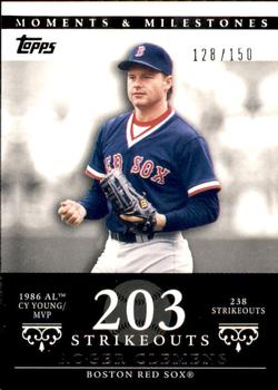 2007 Topps Moments & Milestones #18-203 Roger Clemens Front