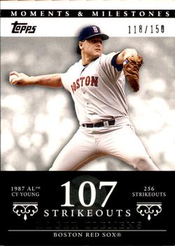 2007 Topps Moments & Milestones #20-107 Roger Clemens Front