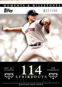 2007 Topps Moments & Milestones #20-114 Roger Clemens Front