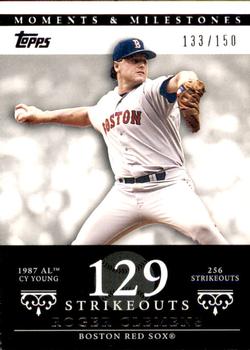 2007 Topps Moments & Milestones #20-129 Roger Clemens Front