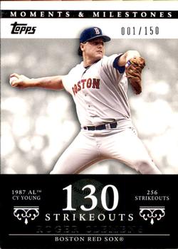 2007 Topps Moments & Milestones #20-130 Roger Clemens Front
