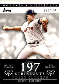 2007 Topps Moments & Milestones #20-197 Roger Clemens Front