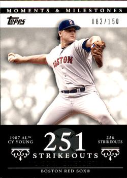 2007 Topps Moments & Milestones #20-251 Roger Clemens Front