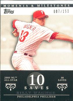 2007 Topps Moments & Milestones #129-10 Billy Wagner Front