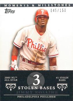 2007 Topps Moments & Milestones #132-3 Jimmy Rollins Front