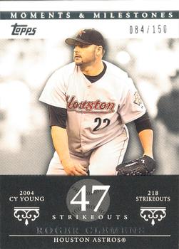 2007 Topps Moments & Milestones #162-47 Roger Clemens Front