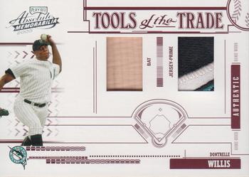 2005 Playoff Absolute Memorabilia - Tools of the Trade Swatch Double Prime Red #TT-86 Dontrelle Willis Front