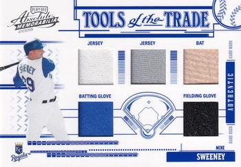 2005 Playoff Absolute Memorabilia - Tools of the Trade Swatch Five #TT-156 Mike Sweeney Front