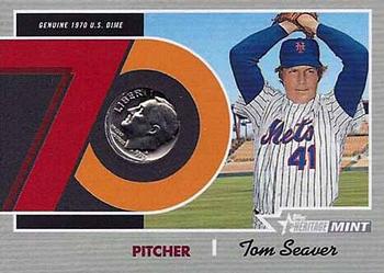 2019 Topps Heritage - 1970 Mint Relics Dimes #70M-TS Tom Seaver Front