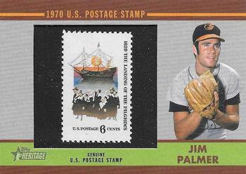 2019 Topps Heritage - 1970 U.S. Postage Stamp Relics #70US-JP Jim Palmer Front