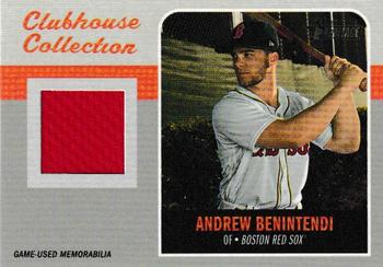 2019 Topps Heritage - Clubhouse Collection Relics #CCR-AB Andrew Benintendi Front