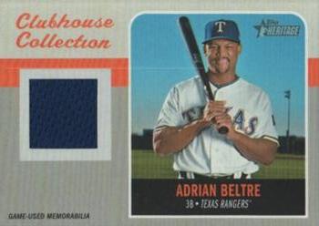 2019 Topps Heritage - Clubhouse Collection Relics #CCR-ABE Adrian Beltre Front